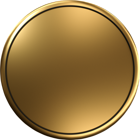 3d button round circle